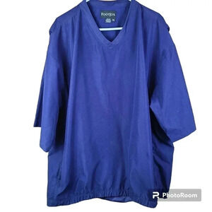 FootJoy short sleeve navy men's wind shirt
